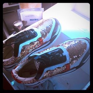 Glitter sneakers